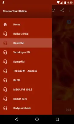 Turkey Radio Online Free android App screenshot 0